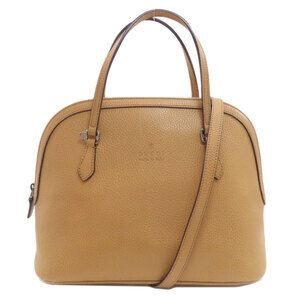 GUCCI Brown Leather Bag